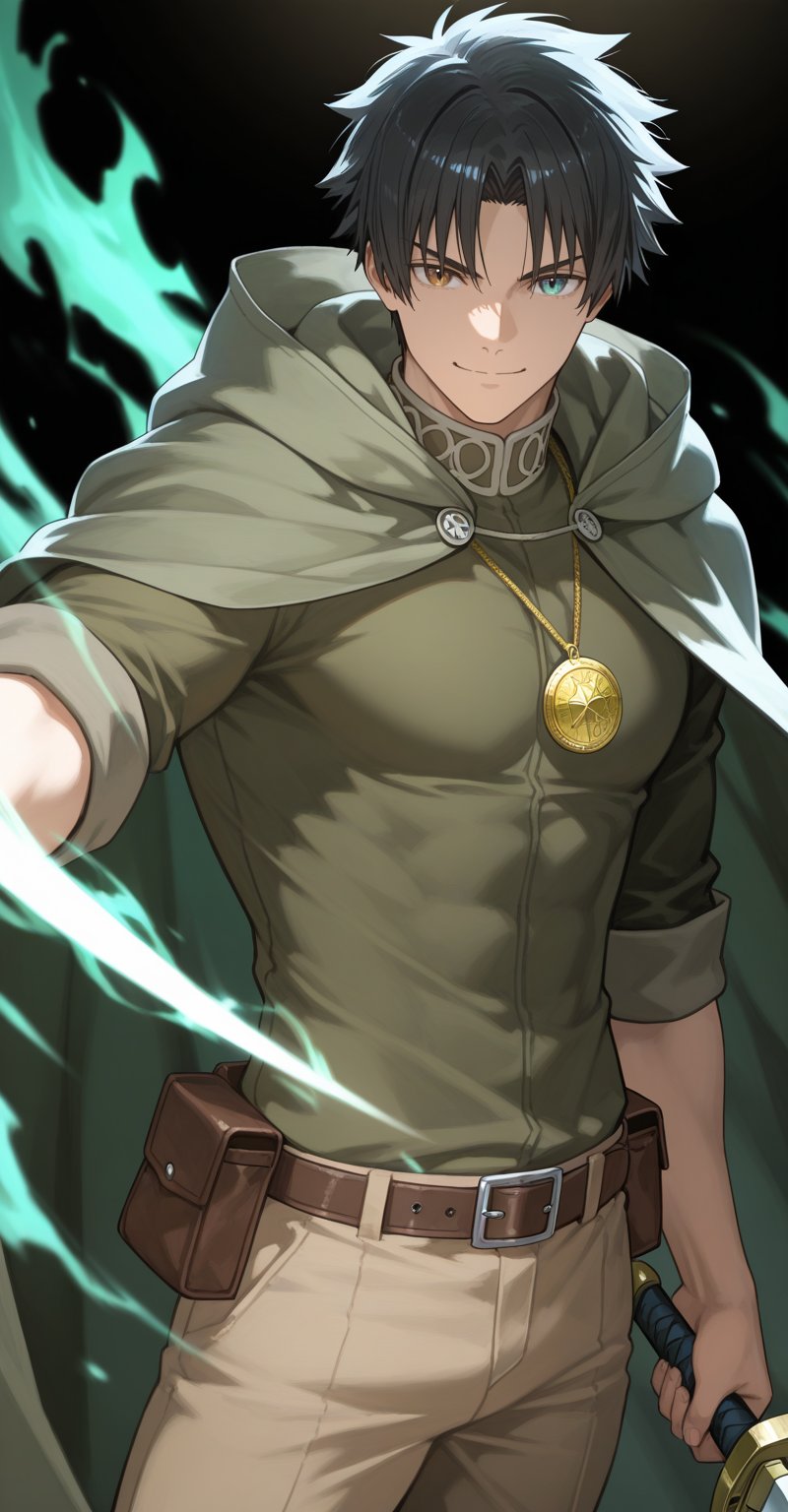 male,  solo,  male focus by YagamiKazu on Tensor.Art