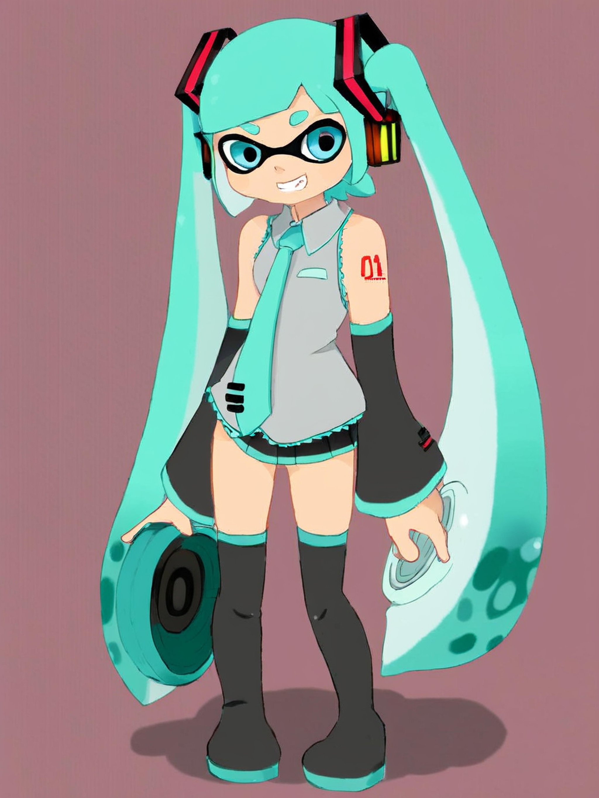 hatsune miku as inkling by AIArstChannel on Tensor.Art