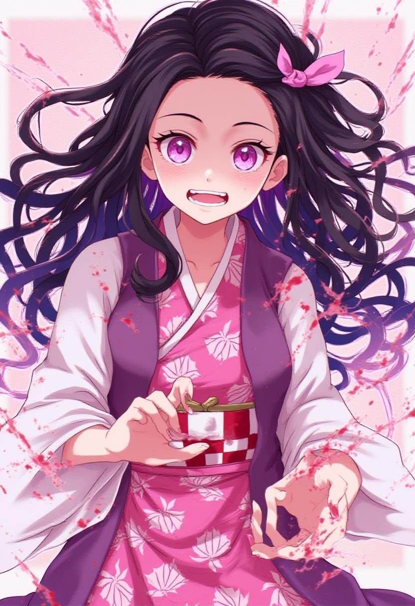 raging nezuko by Kuritsutian on Tensor.Art