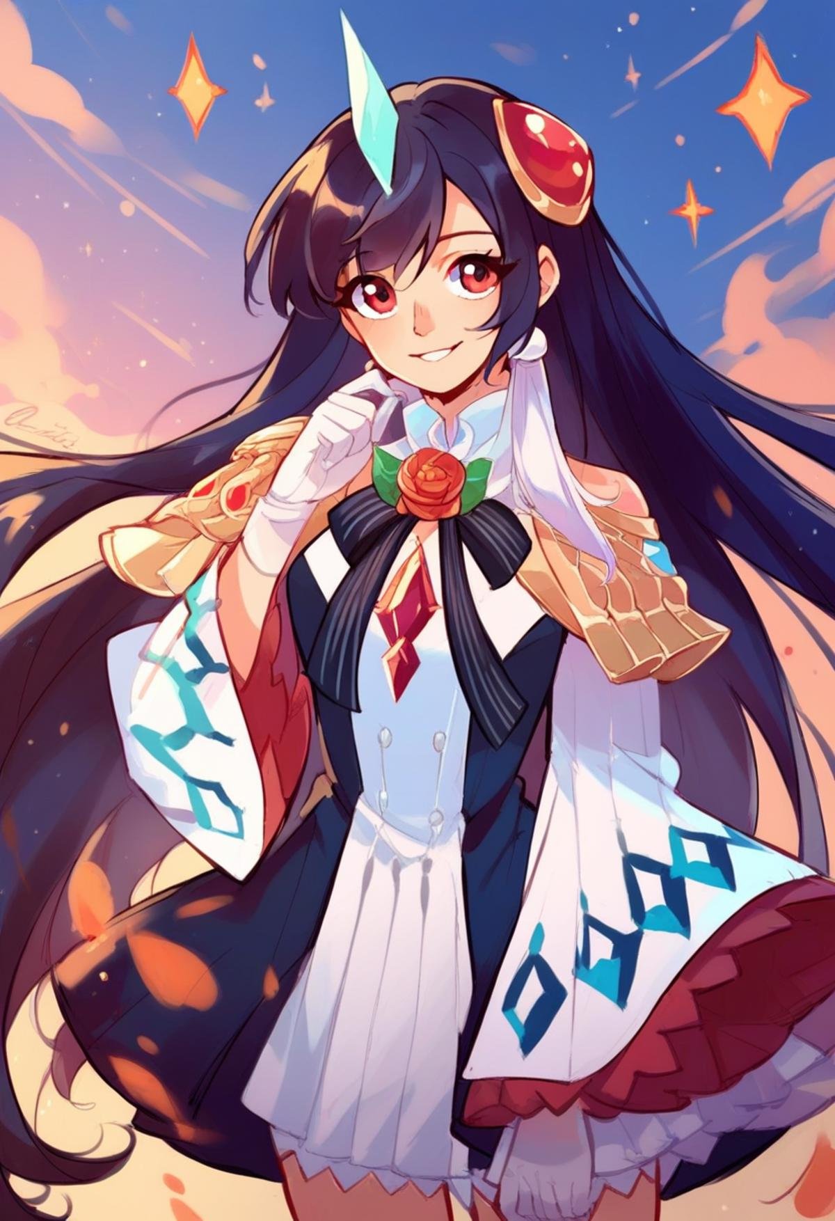 e7 ruele regular version,  anime style,  score_9 by Kuritsutian on Tensor.Art