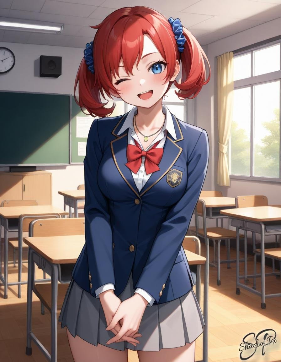 N0k14,  twintails,  red hair by ShadowPx on Tensor.Art