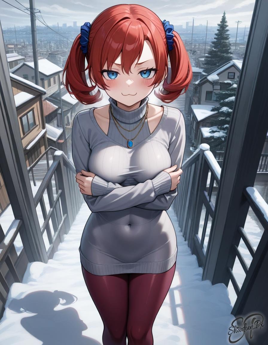 N0k14,  twintails,  red hair by ShadowPx on Tensor.Art