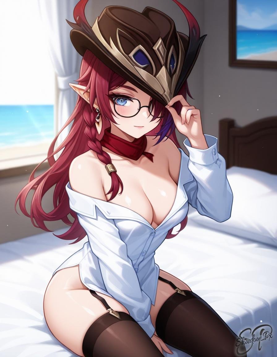 Ch4sc4,  1girl,  long hair by ShadowPx on Tensor.Art