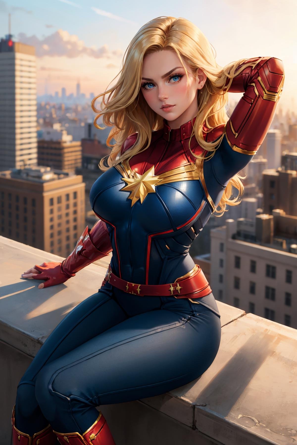 masterpiece,  best quality,  cptmarvel by novowels on Tensor.Art
