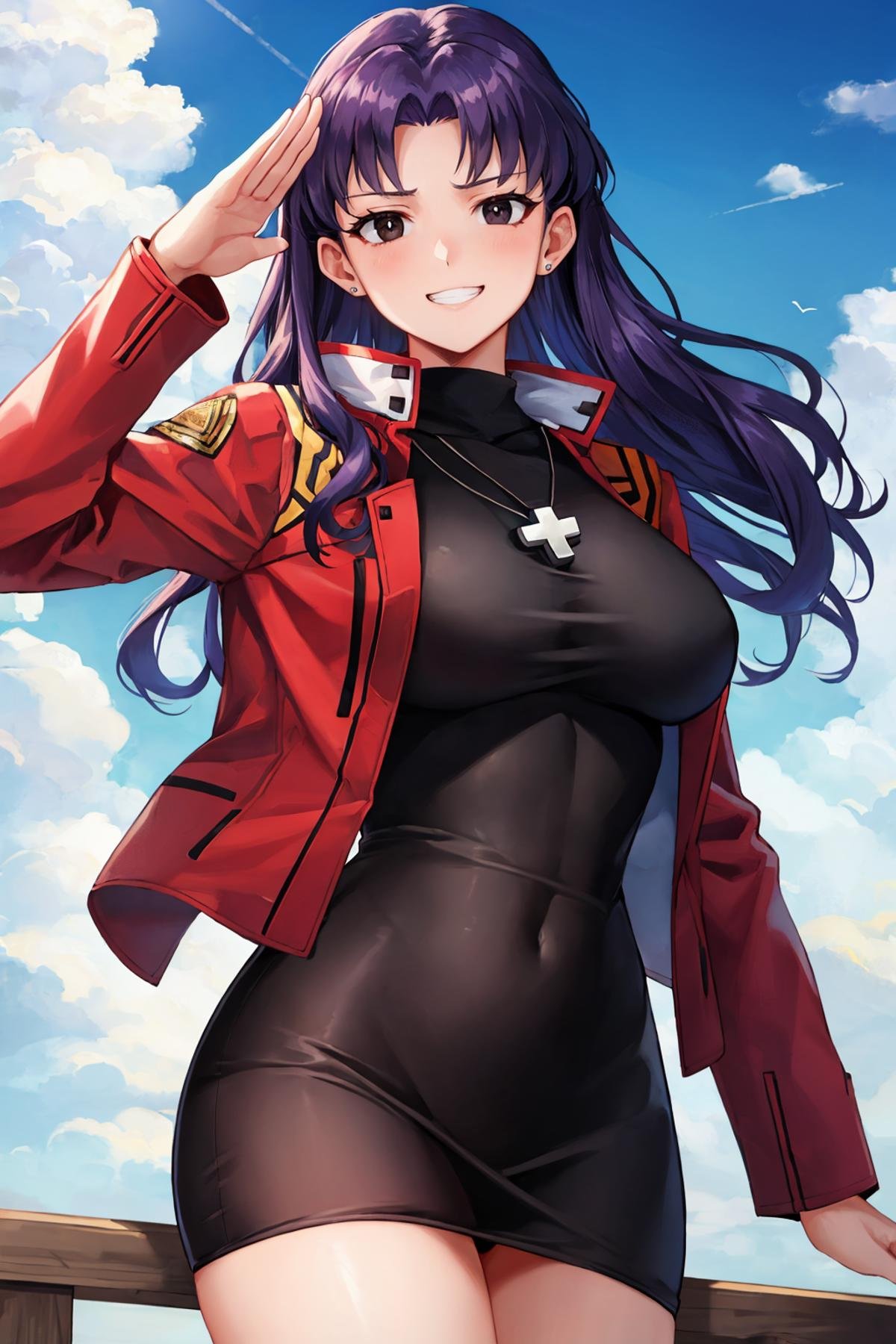 masterpiece,  best quality,  misato by novowels on Tensor.Art