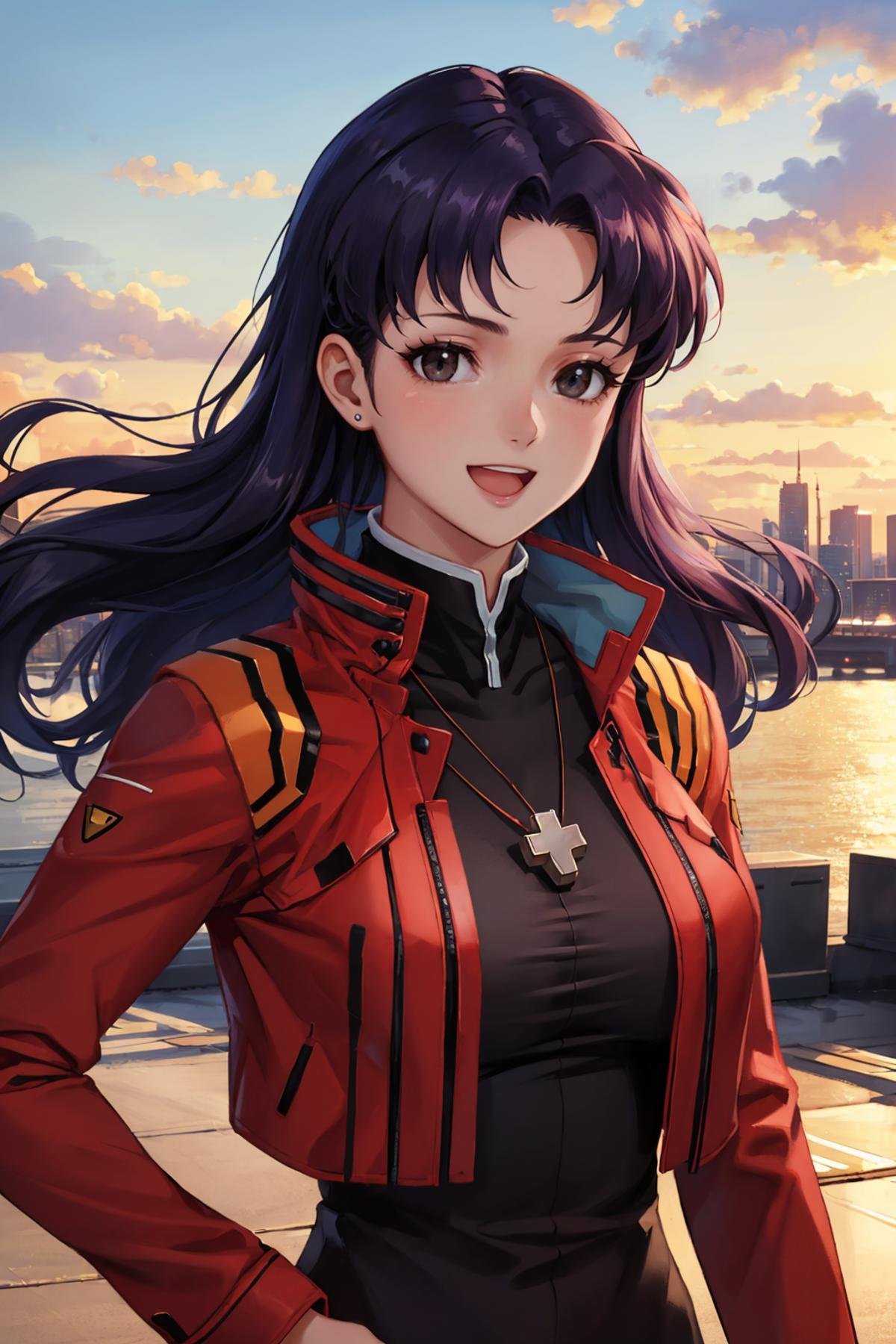 masterpiece,  best quality,  misato by novowels on Tensor.Art