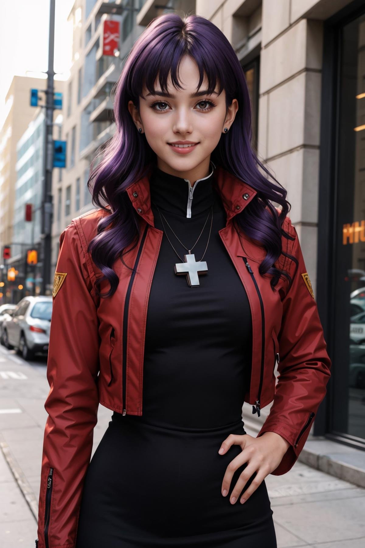 masterpiece,  best quality,  misato by novowels on Tensor.Art