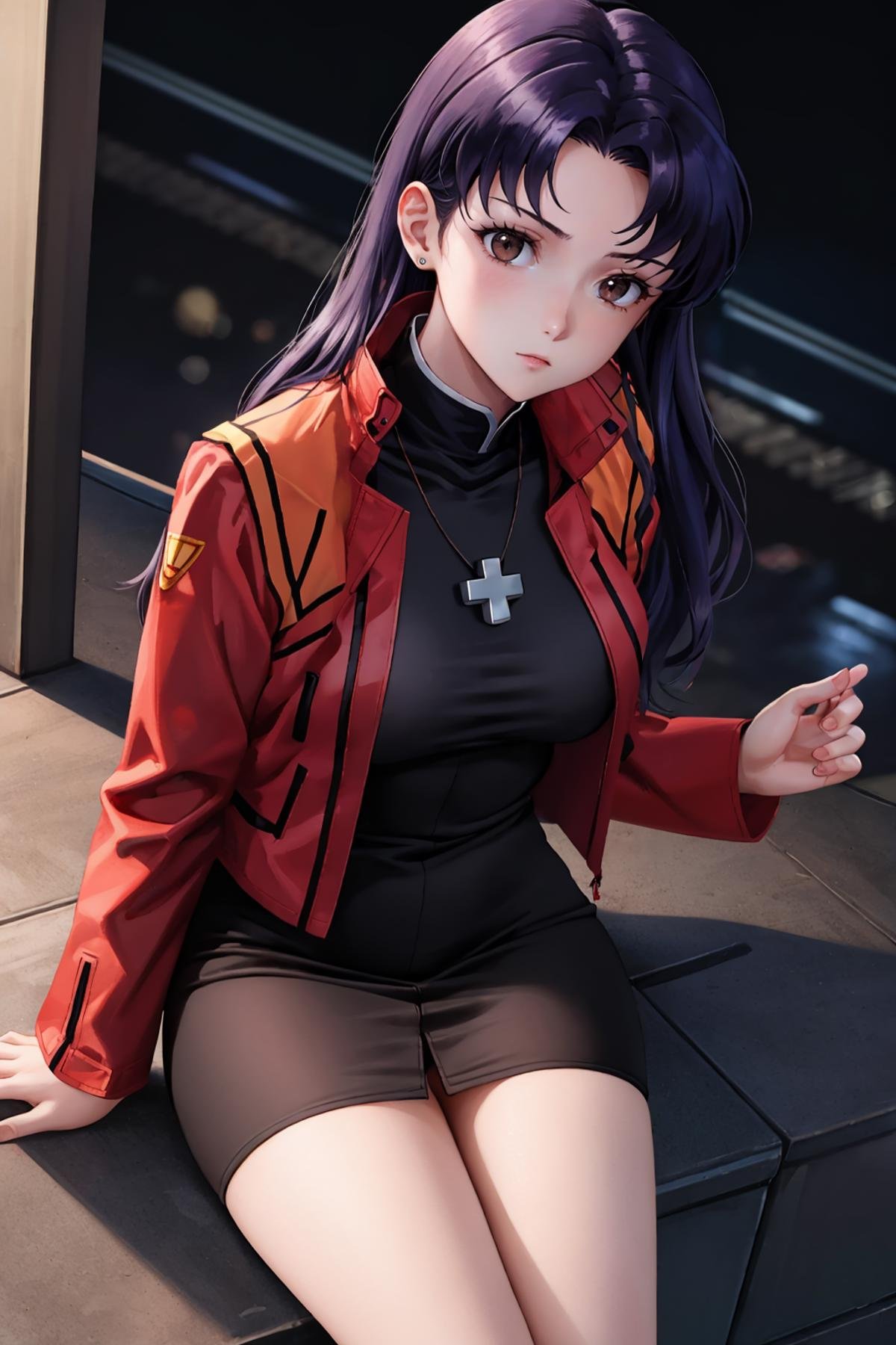 masterpiece,  best quality,  misato by novowels on Tensor.Art