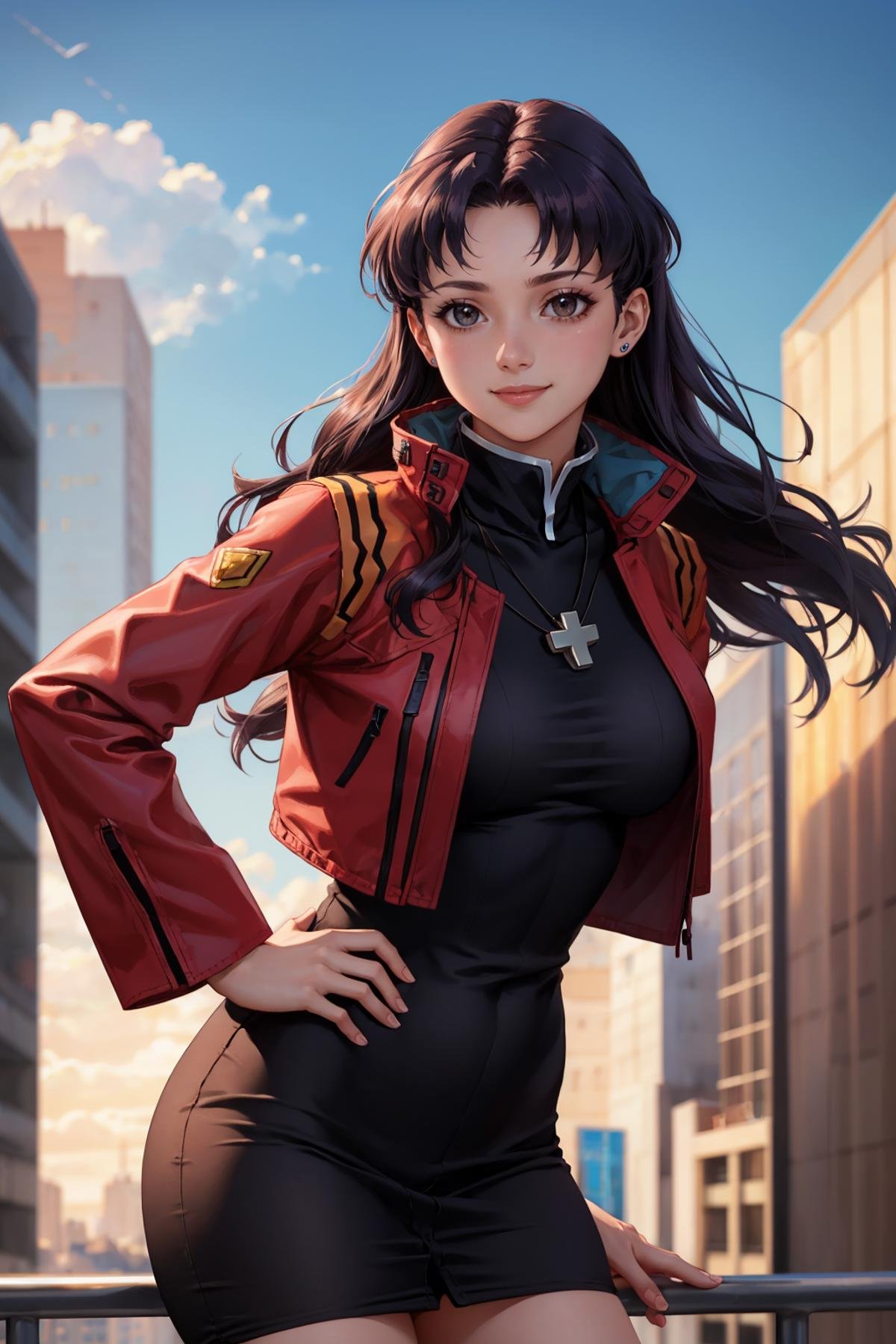 masterpiece,  best quality,  misato by novowels on Tensor.Art