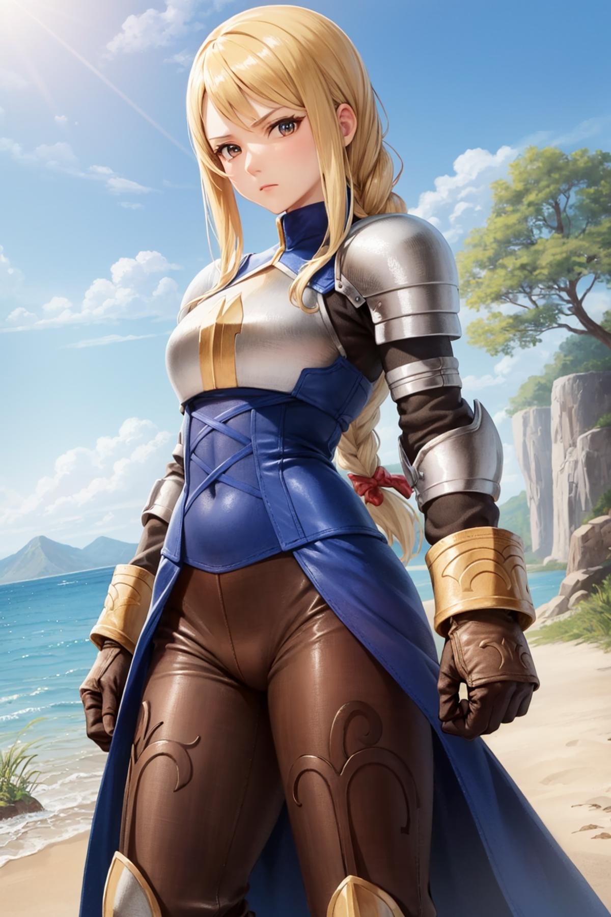 masterpiece,  best quality,  agrias by novowels on Tensor.Art