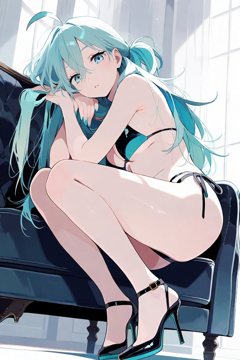 diva_vivi,  ahoge,  bikini by tanaka on Tensor.Art