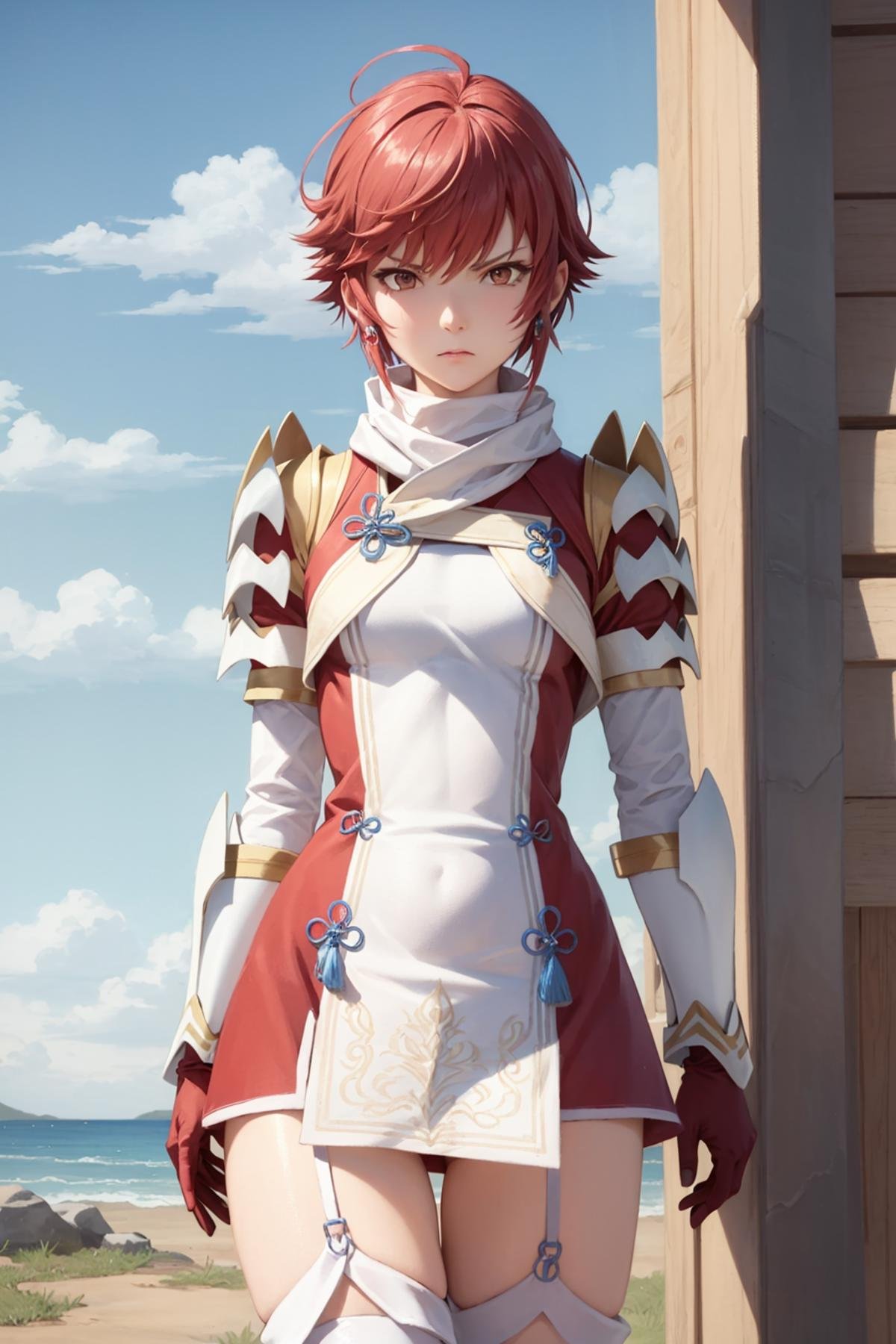 masterpiece,  best quality,  hinoka by novowels on Tensor.Art