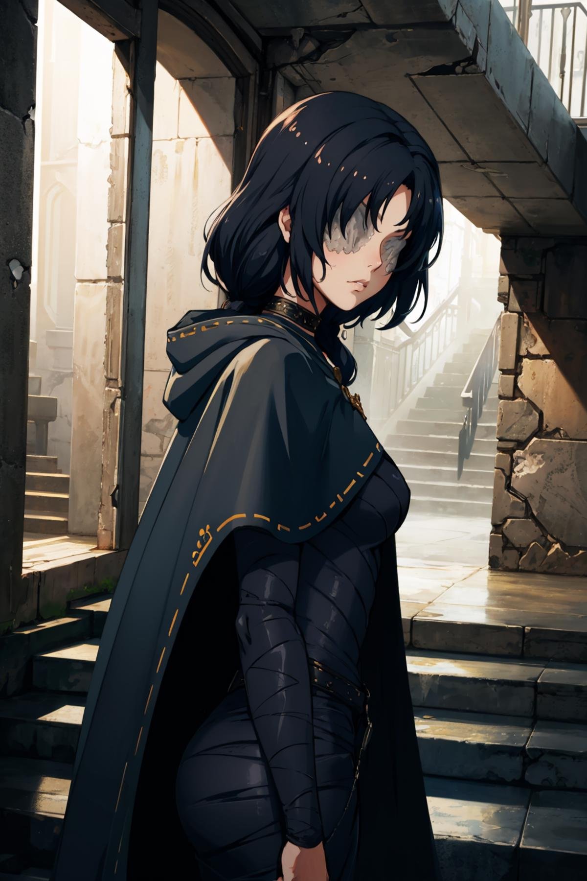 masterpiece,  best quality,  maideninblack by novowels on Tensor.Art
