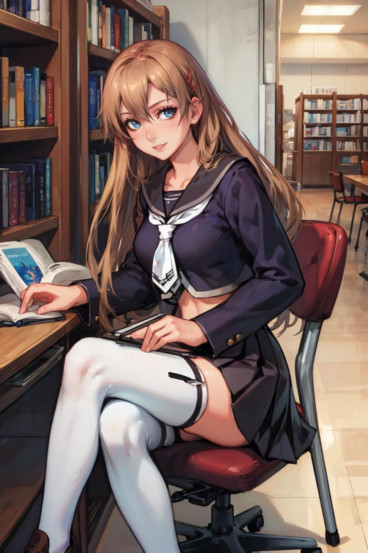 masterpiece,  best quality,  hiiragi asuka by novowels on Tensor.Art