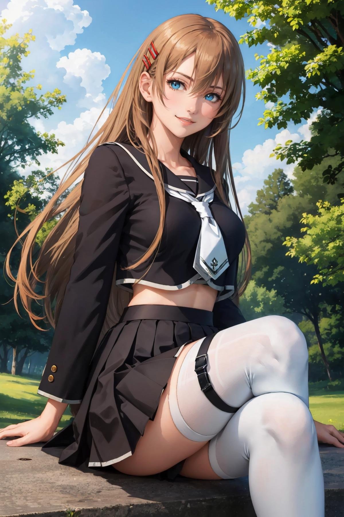 masterpiece,  best quality,  hiiragi asuka by novowels on Tensor.Art