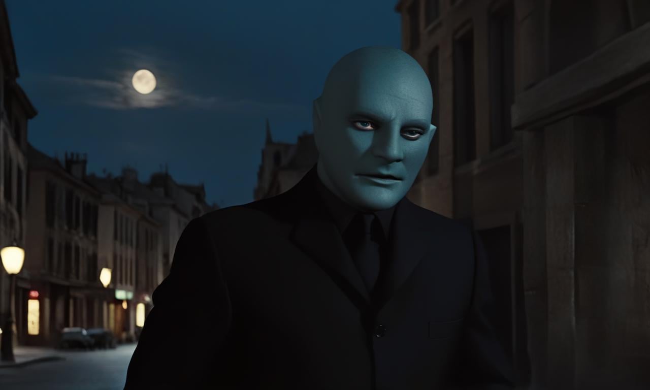fantomas,  Fantomas,  a criminal mastermind in motion by BigHeadTF on Tensor.Art
