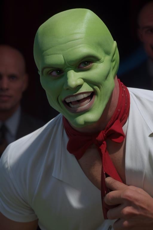 detailed high quality photo of a happy amazed enthusiastic excited humourous bald white attractive handsome man with a (((...