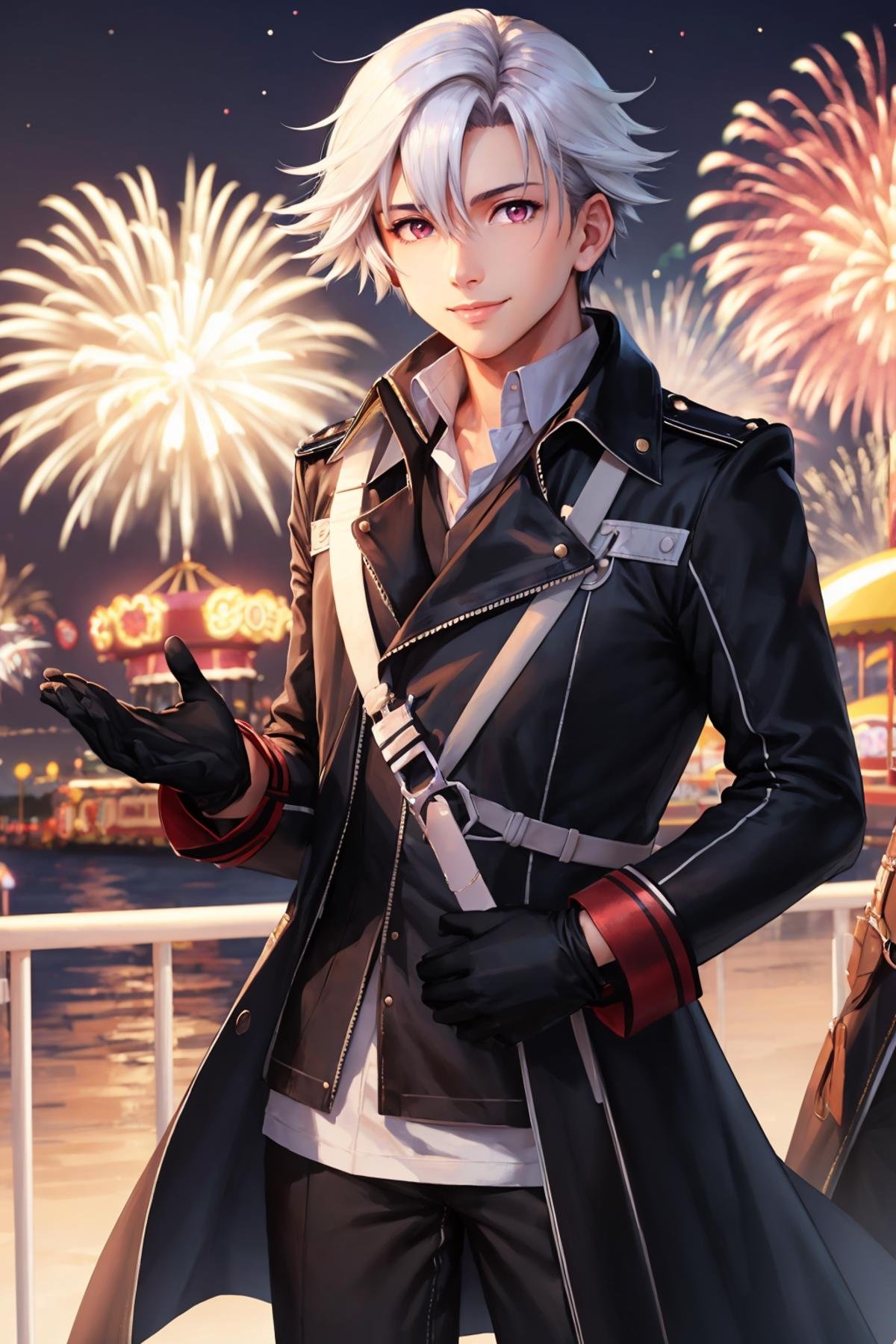 masterpiece,  best quality,  rean schwarzer by novowels on Tensor.Art