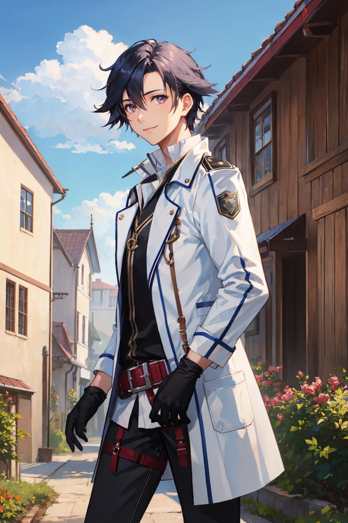 masterpiece,  best quality,  rean schwarzer by novowels on Tensor.Art