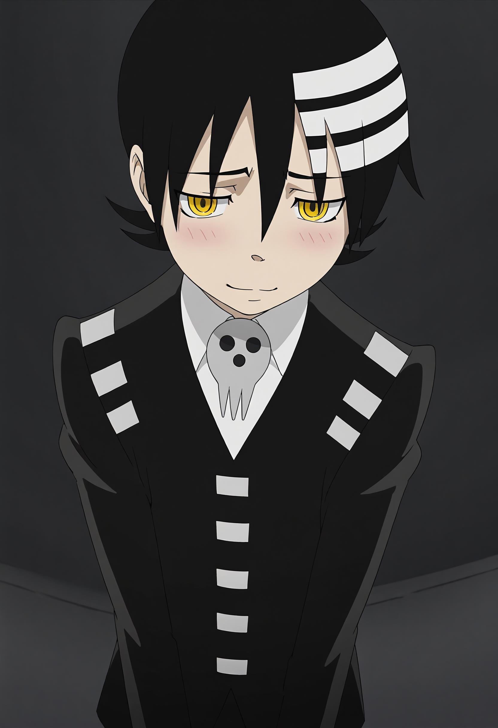 D3ATHTK,  solo,  black hair by ZeniaAI on Tensor.Art