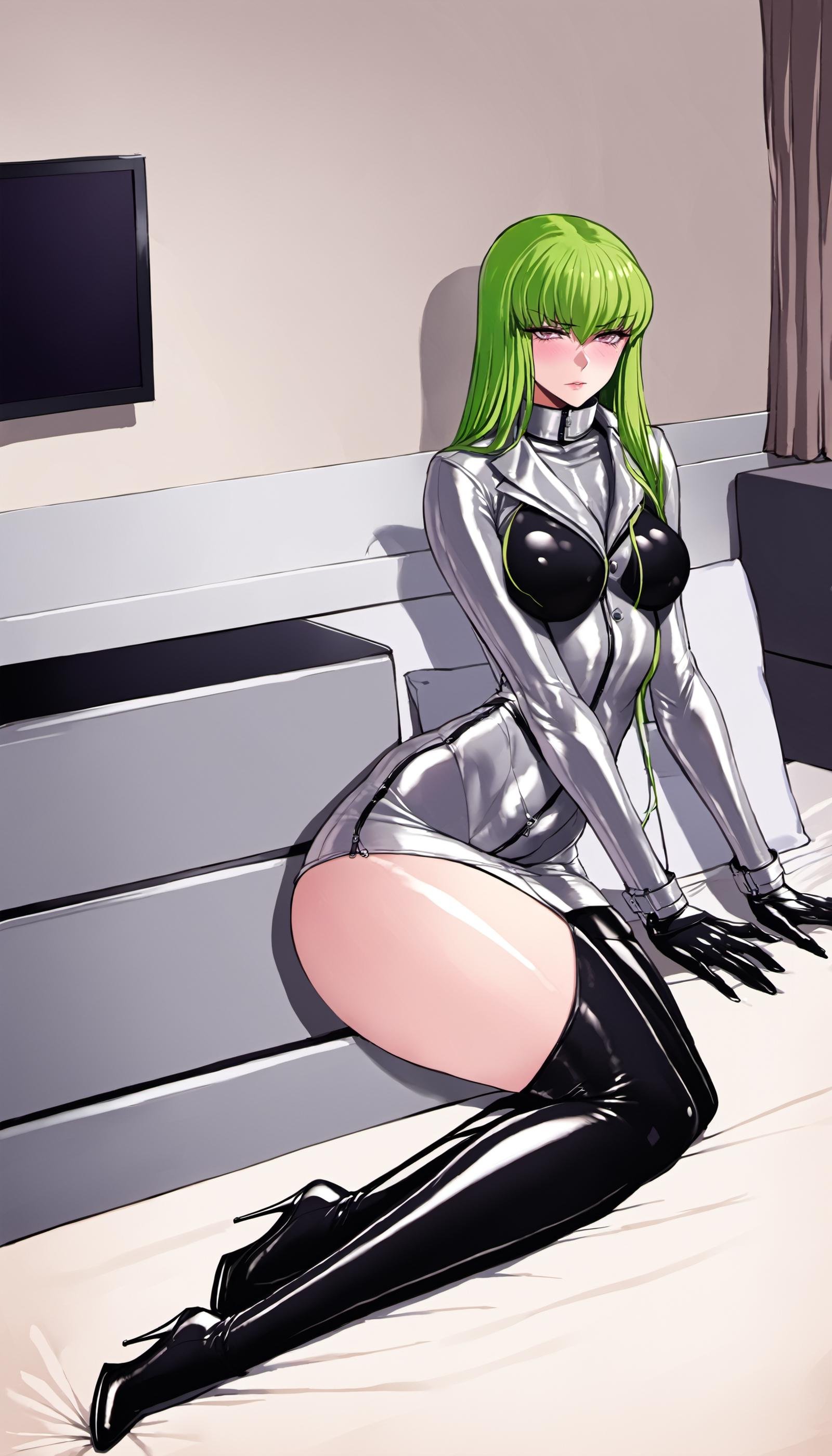 1girl,  c.c.,  code geass by From /dev/null on Tensor.Art