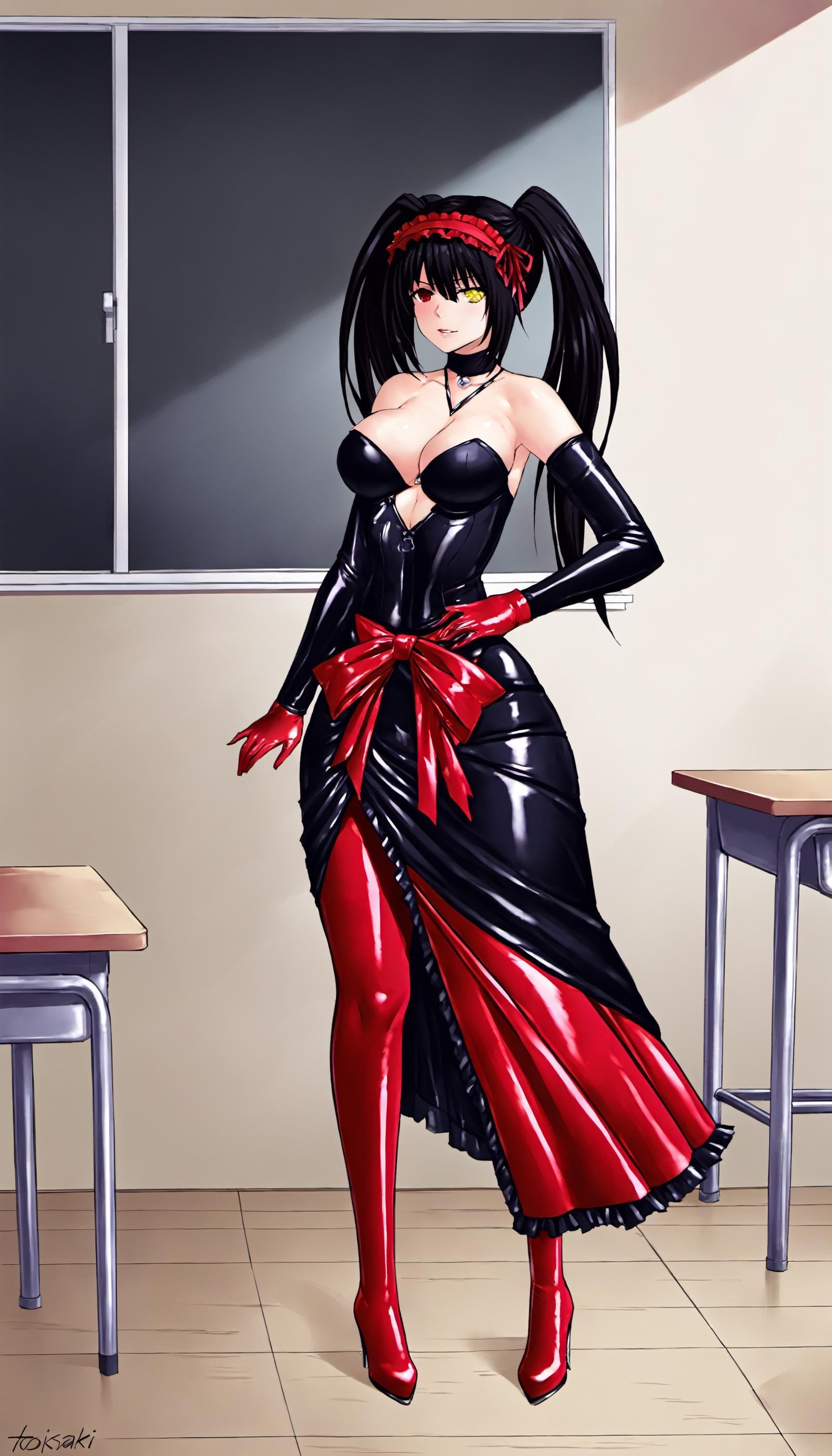 1girl,  tokisaki kurumi,  date a live by From /dev/null on Tensor.Art