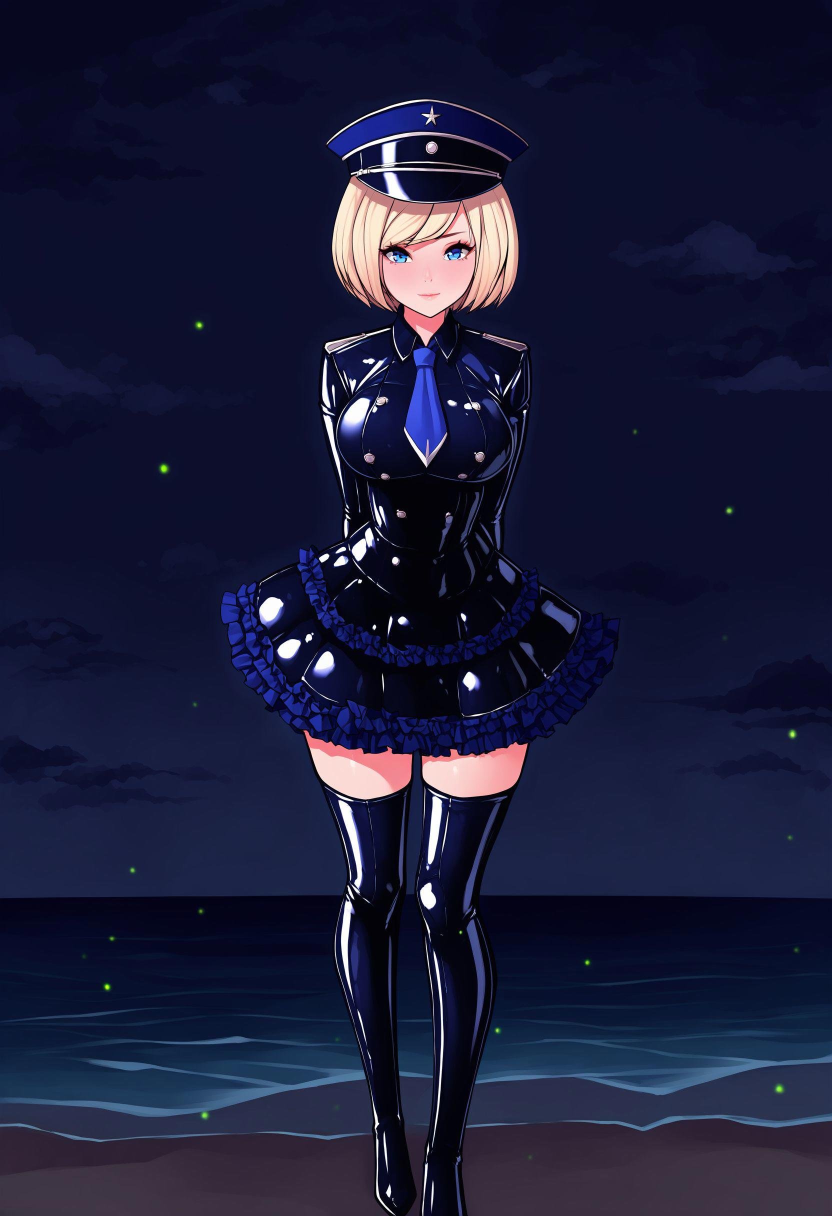 tesomu,  1girl,  blonde hair by From /dev/null on Tensor.Art