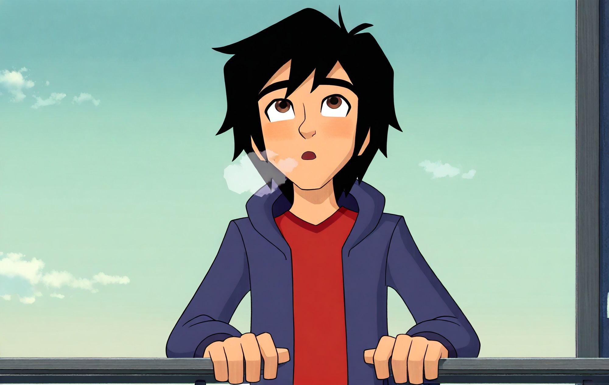 1boy,  solo,  hirohamada by ZeniaAI on Tensor.Art