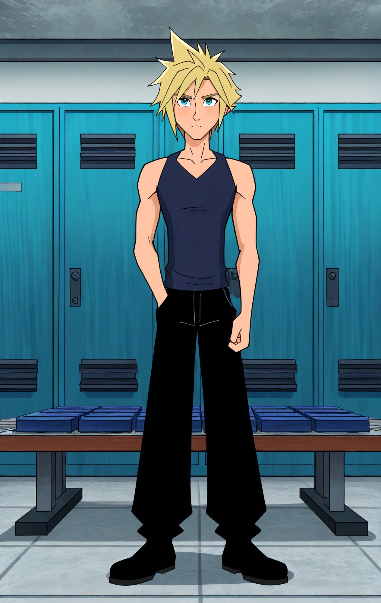 1boy,  male focus,  blone hair by ZeniaAI on Tensor.Art