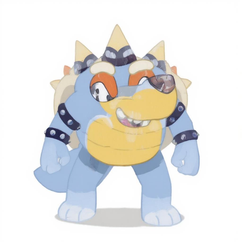 A Bowser in Bluey style by Touch Night on Tensor.Art