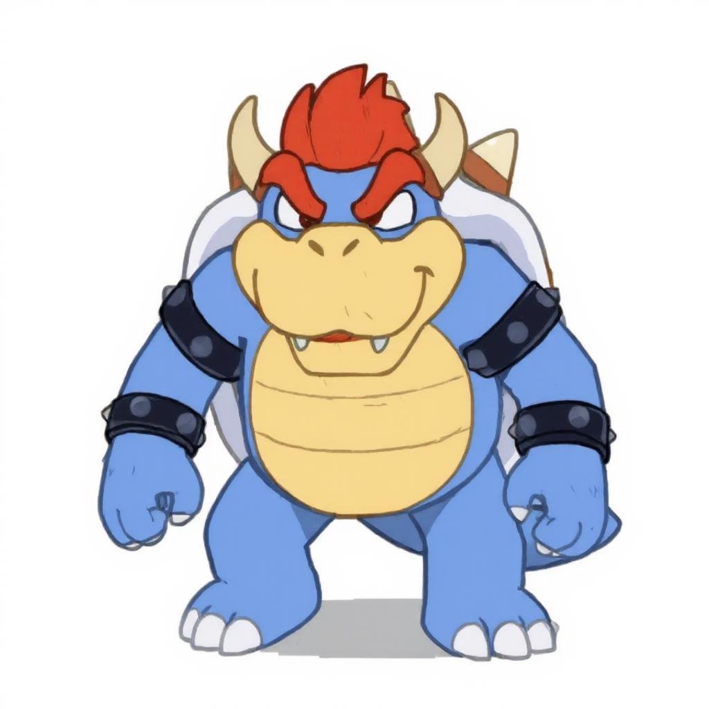 Bowser in Bluey style by Touch Night on Tensor.Art