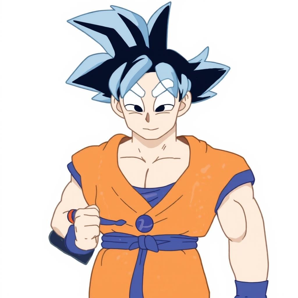 Goku in Bluey style by Touch Night on Tensor.Art