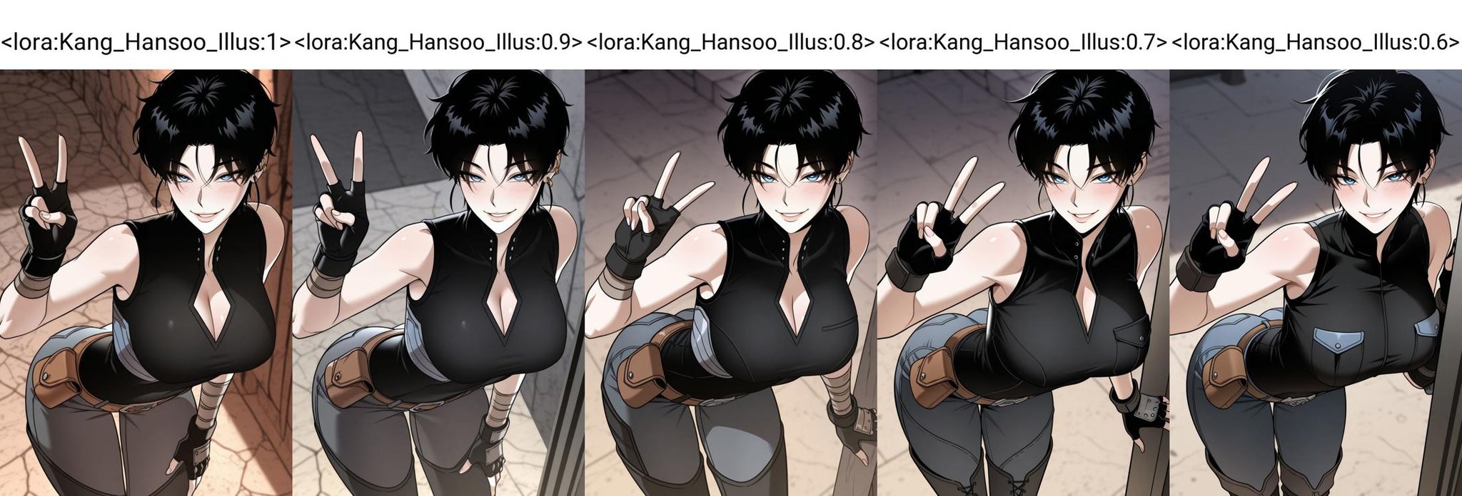 1girl,  kang hans00,  blue eyes by MrZhigga on Tensor.Art