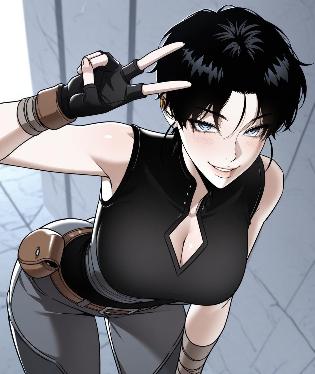 1girl,  kang hans00,  blue eyes by MrZhigga on Tensor.Art