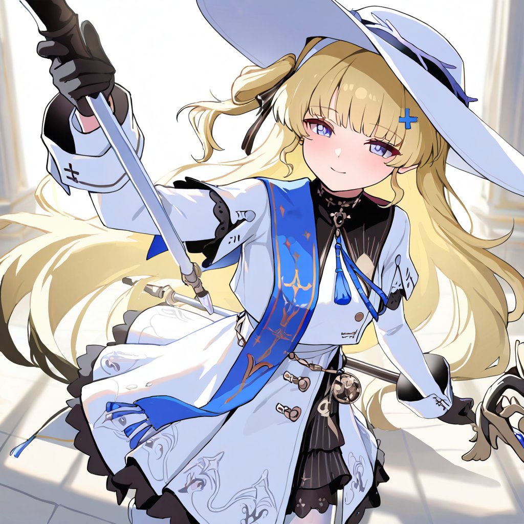 Phoebe (Wuthering Waves),  blonde hair,  long hair by A1tan on Tensor.Art
