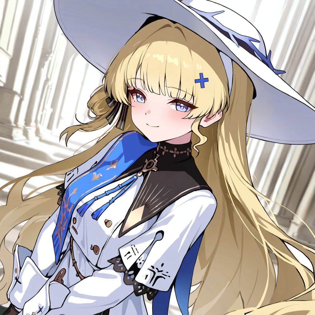Phoebe (Wuthering Waves),  blonde hair,  long hair by A1tan on Tensor.Art