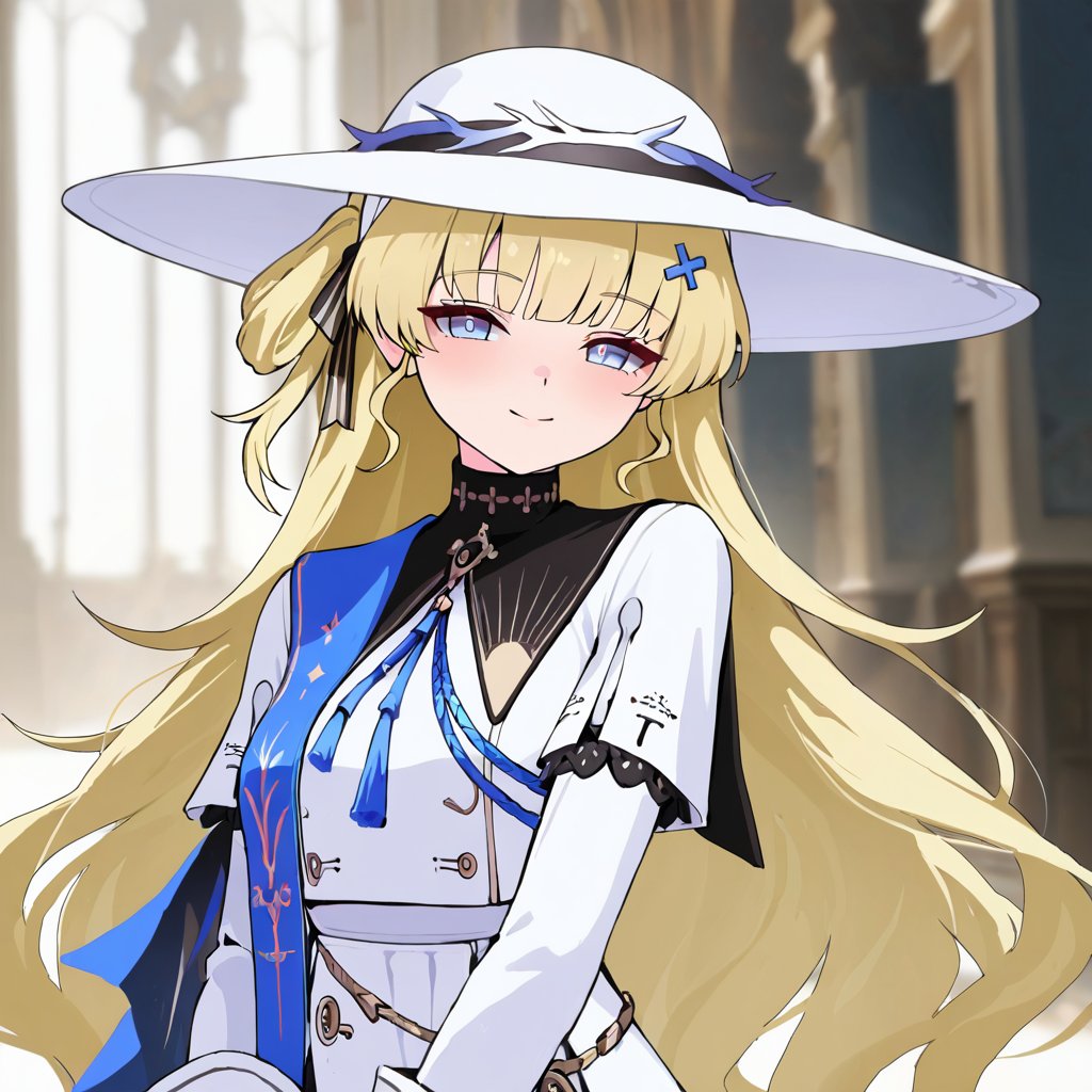 Phoebe (Wuthering Waves),  blonde hair,  long hair by A1tan on Tensor.Art