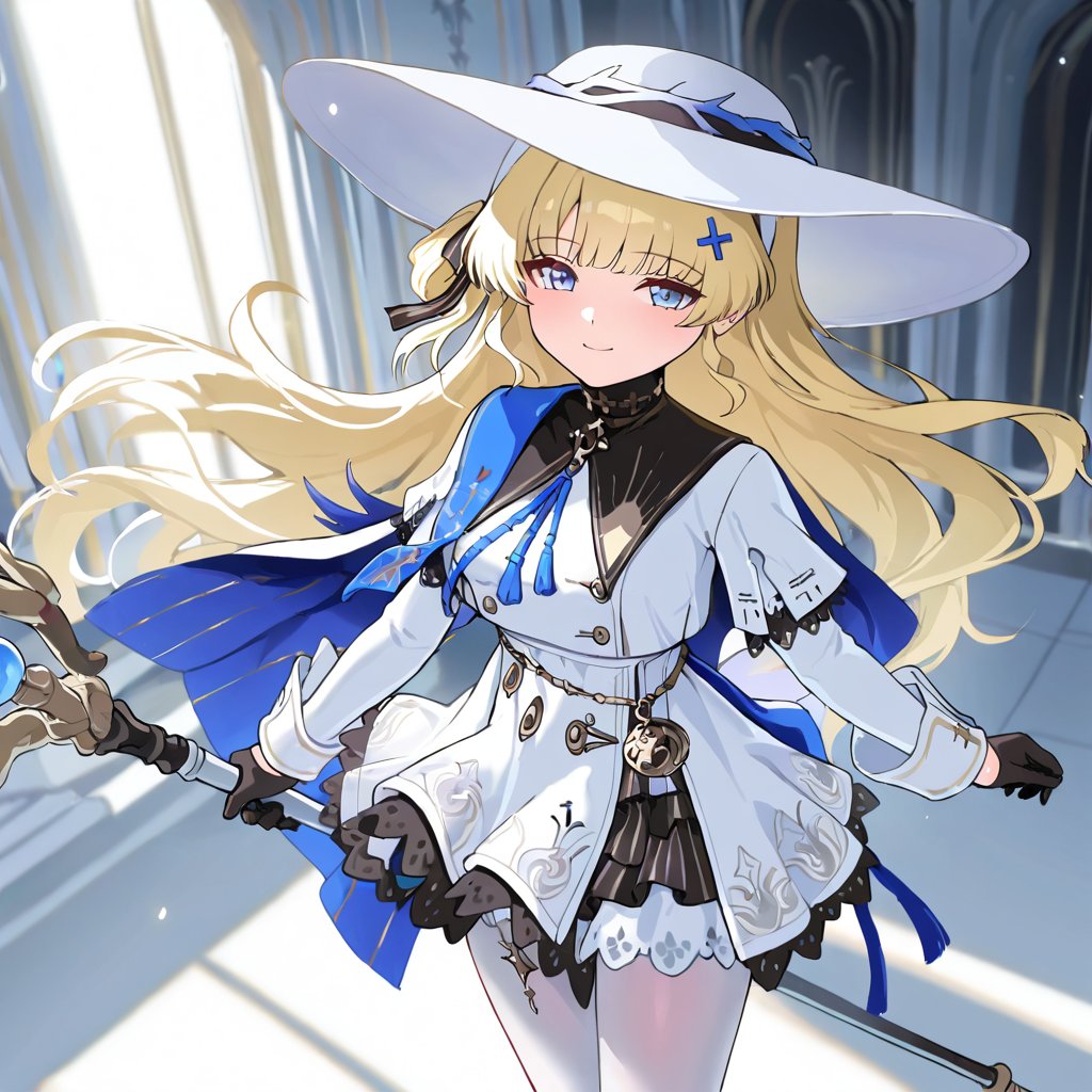 Phoebe (Wuthering Waves),  blonde hair,  long hair by A1tan on Tensor.Art