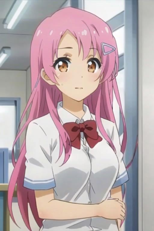 (masterpiece),  akiyama nanako,  pink hair by duongve13112002 on Tensor.Art