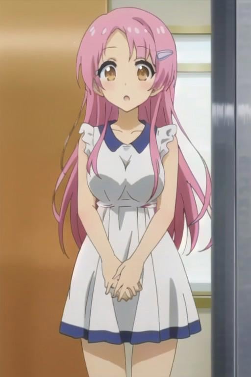 (masterpiece),  akiyama nanako,  pink hair by duongve13112002 on Tensor.Art