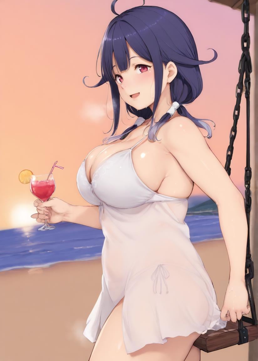 beach,  sweat,  steaming body by BigGuss  on Tensor.Art