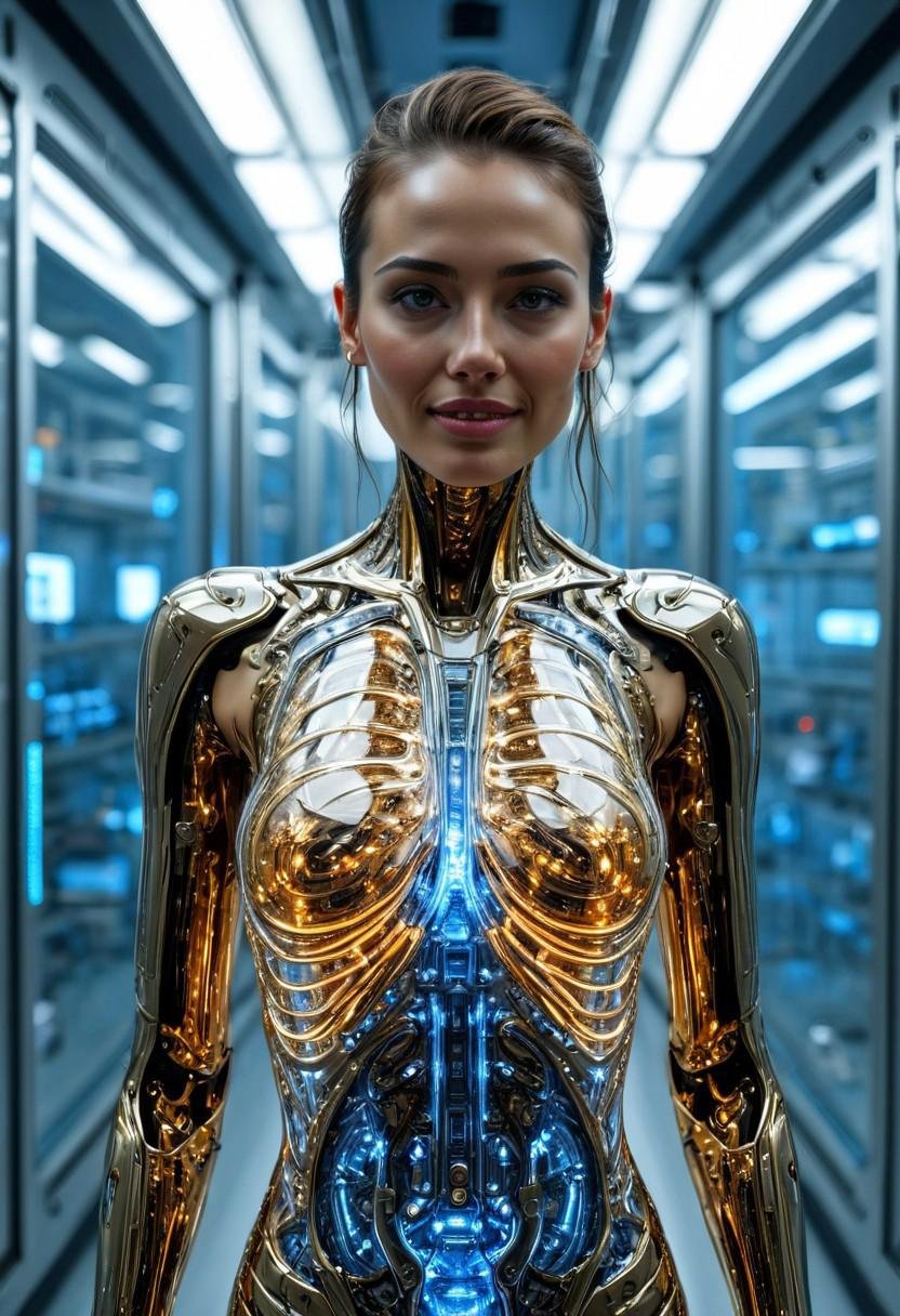 the most realistic,  photorealistic photo ever taken [PORTRAIT MID BODY SHOT,  extremely detailed by XLAB_STUDIO on Tensor...