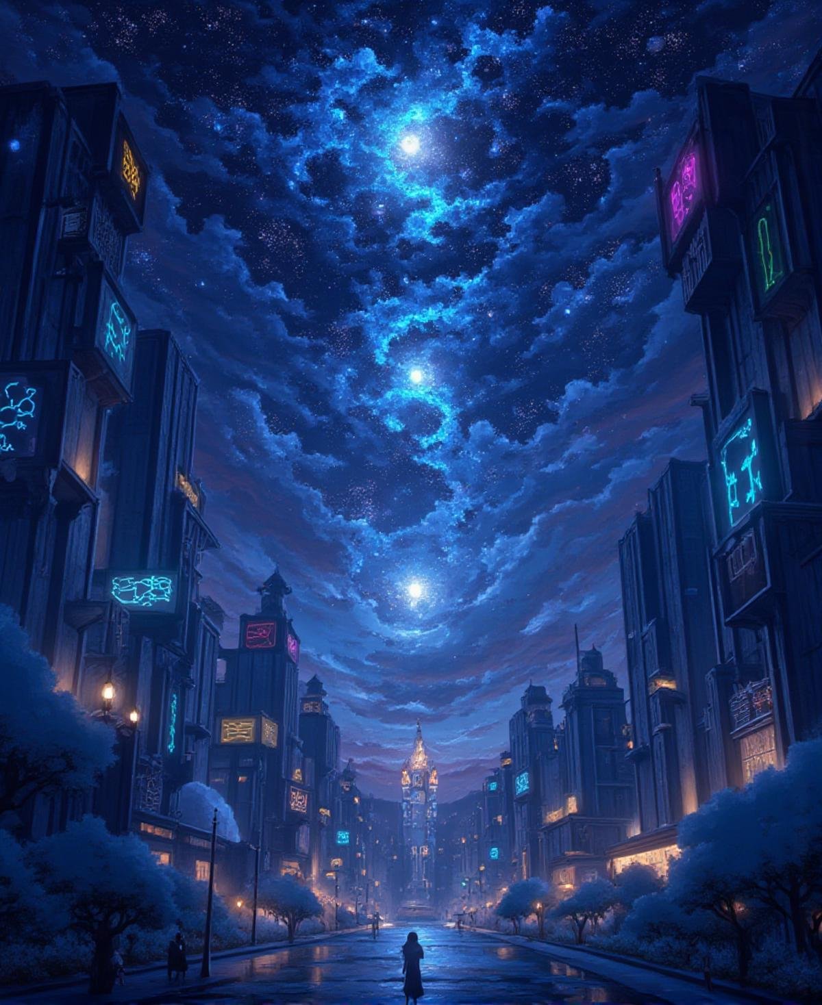 Positive prompt:celestialdiagrams,  anime style,  ghostly by _Envy_ on Tensor.Art