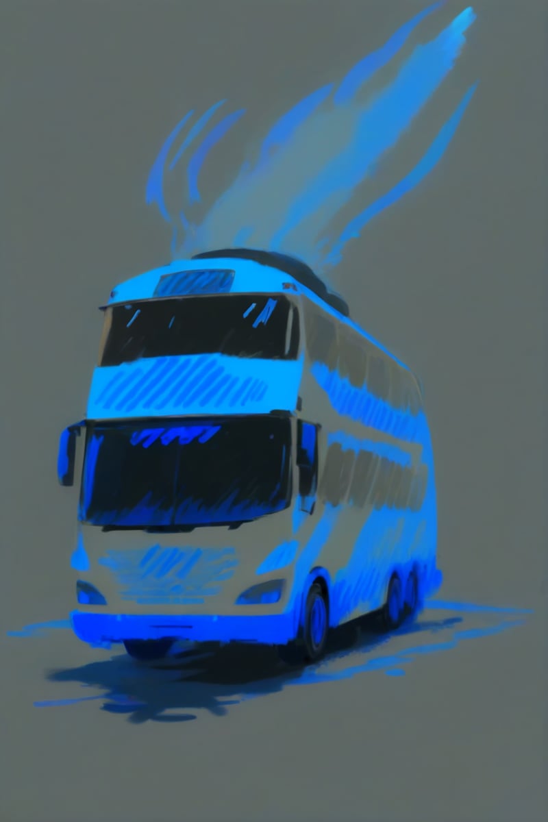lineart,  blue oil pastel sketch on simple background,  anime style by _Envy_ on Tensor.Art