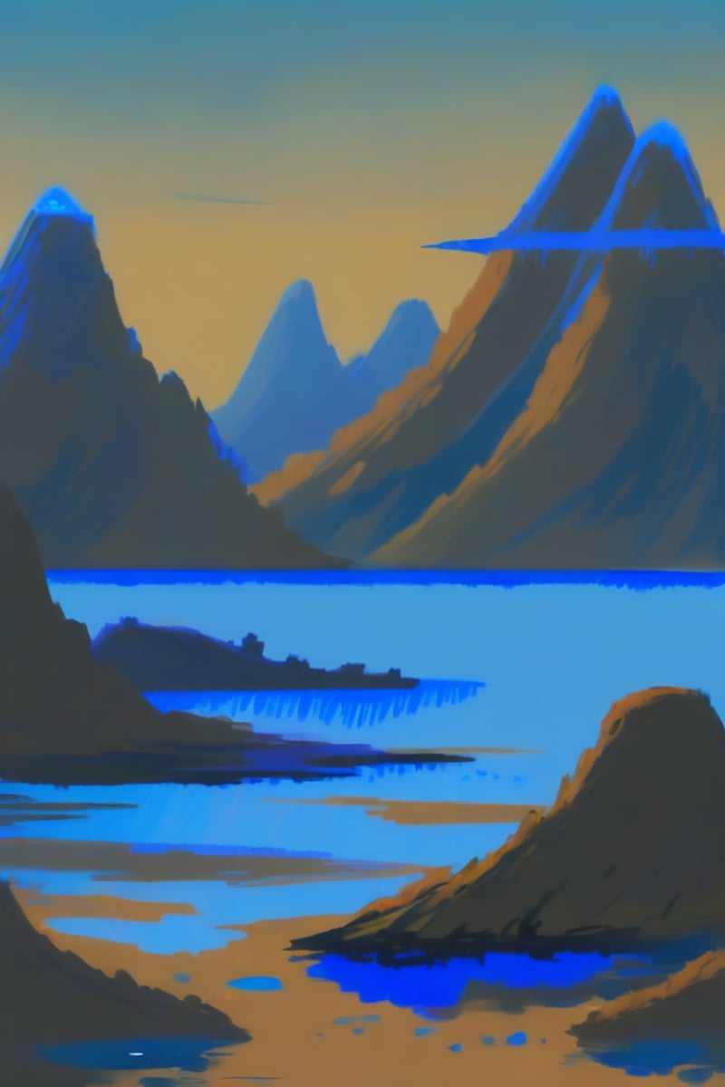 lineart,  blue oil pastel sketch on simple background,  anime style by _Envy_ on Tensor.Art