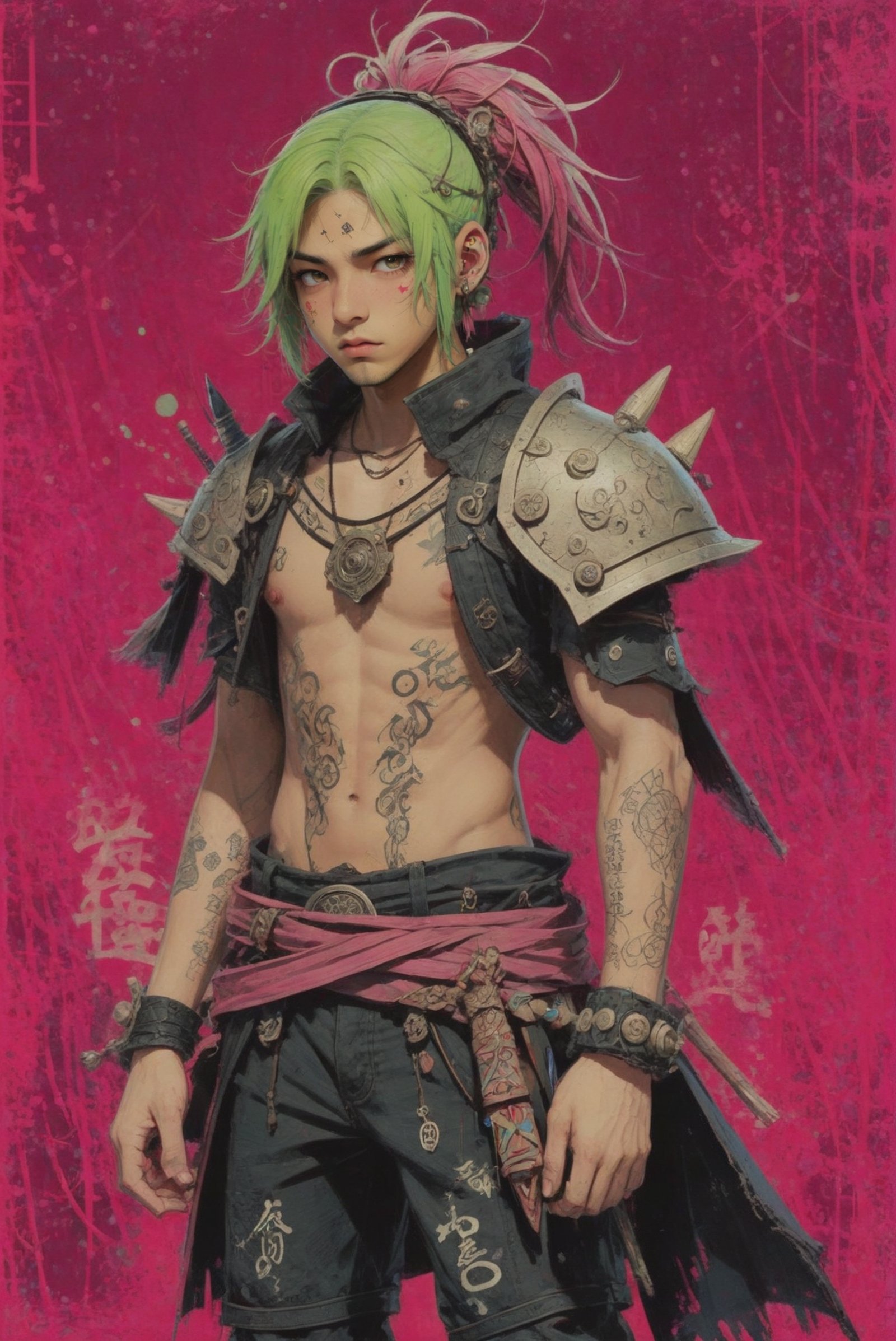 anime style,  full body,  character concept art by _Envy_ on Tensor.Art