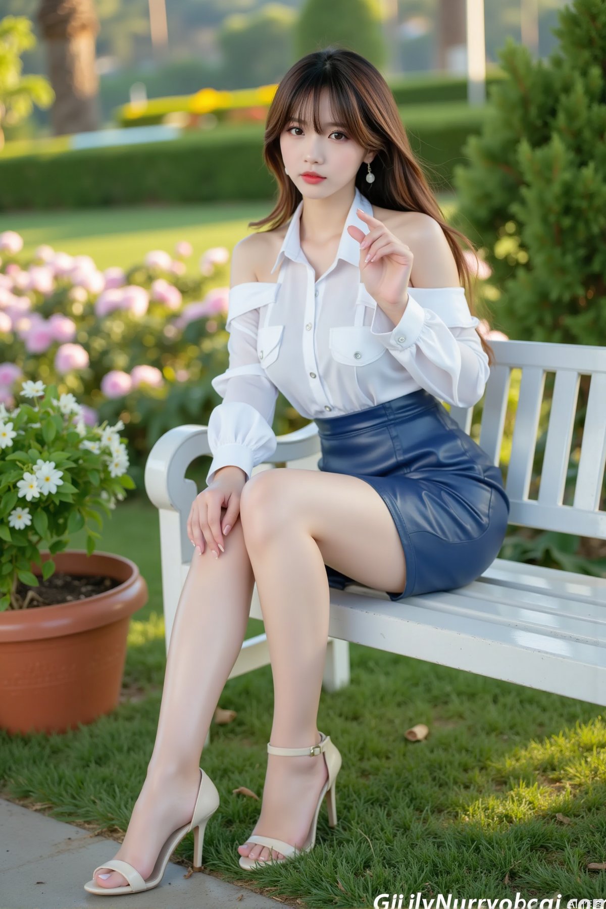 Realistic photo,  one young woman,  long hair by 星河 on Tensor.Art