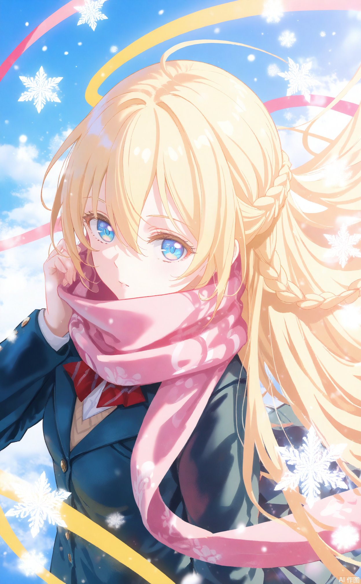(1girl),  very long hair,  french braids by user_612309444184811391 on Tensor.Art