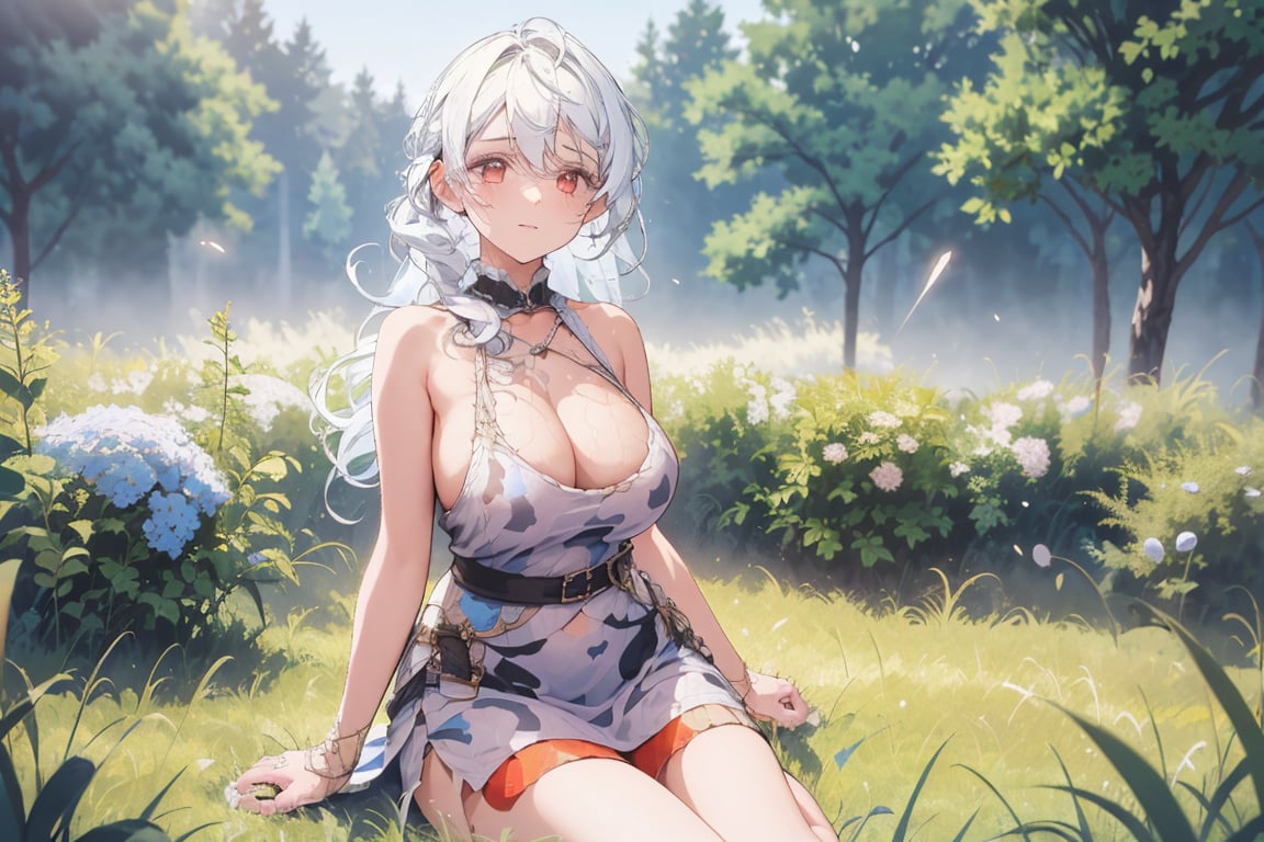 Trina,  1girl,  Long White Hair by THOA on Tensor.Art