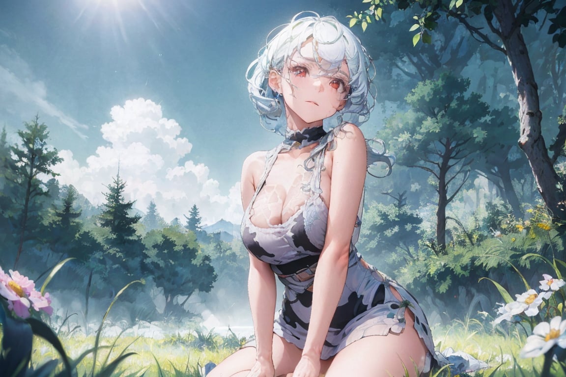 Trina,  1girl,  Long White Hair by THOA on Tensor.Art